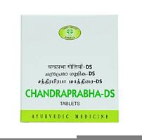 Чандрапрабха-ДС (Chandraprabha-DS) - здоровье почеполовой и пищеварительной систем / 120 табл., AVN